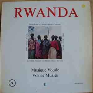 Various - Rwanda II: Musique De Vocale - Vocale Muziek download flac
