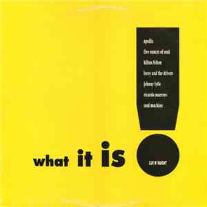 Various - What It Is! download flac
