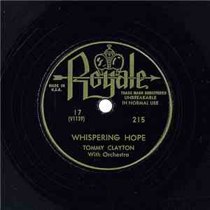 Tommy Clayton  - Whispering Hope / The Blue Skirt Waltz FLAC album