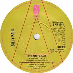 Billy Paul - Let's Make A Baby download flac