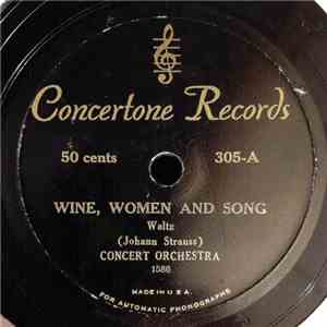 Concert Orchestra - Wine, Women And Song / Vienna Blood download flac