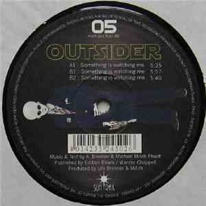 Outsider  - Something Is Watching Me FLAC album
