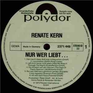 Renate Kern - Nur Wer Liebt download flac