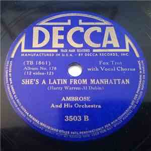 Ambrose & His Orchestra - Cuban Pete / She's A Latin From Manhattan download flac