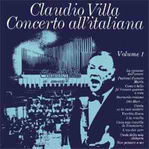 Claudio Villa - Concerto All'Italiana Volume 1 download flac