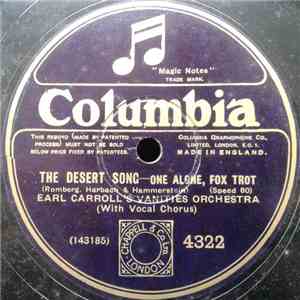 Earl Carroll's Vanties Orchestra - The Desert Song download flac
