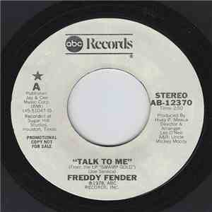 Freddy Fender  - Talk To Me download flac