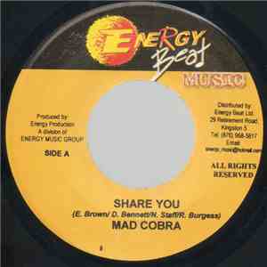 Mad Cobra / Blacka Ranks & Kemora - Share You / Want You download flac