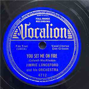 Jimmie Lunceford And His Orchestra - You Set Me On Fire / Shoemaker's Holiday download flac