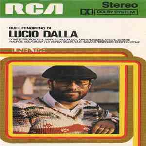 Lucio Dalla - Quel Fenomeno Di Lucio Dalla download flac