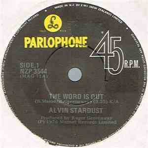 Alvin Stardust - The Word Is Out download flac