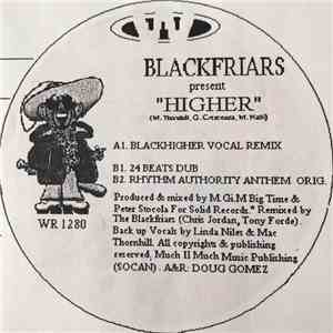 Blackfriars  - Higher (Remixes) download flac