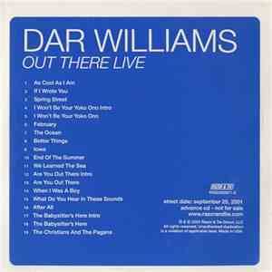 Dar Williams - Out There Live download flac