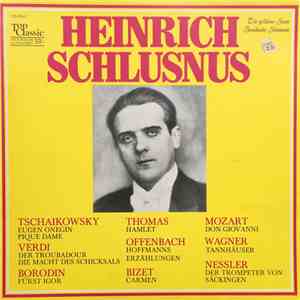 Heinrich Schlusnus - Heinrich Schlusnus download flac
