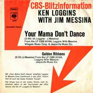 Kenny Loggins With Jim Messina - Your Mama Don't Dance download flac