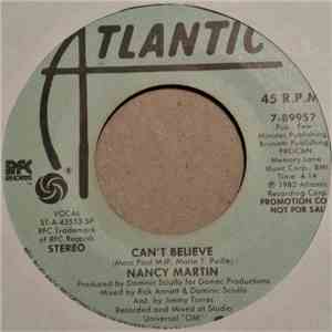 Nancy Martin - Can't Believe download flac
