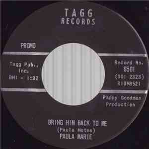 Paula Marie - Bring Him Back To Me / I'll Be Waiting For You download flac