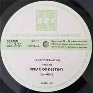 Spear Of Destiny - In Concert-413 download flac
