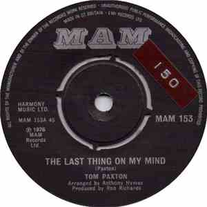 Tom Paxton - The Last Thing On My Mind download flac