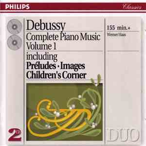 Debussy - Werner Haas - Complete Piano Music Volume 1 download flac