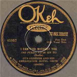 Gus Arnheim And His Ambassador Hotel Orchestra - I Can't Do Without You / Feelin' Good download flac