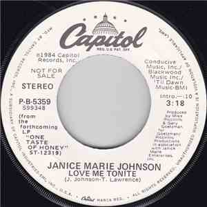Janice Marie Johnson - Love Me Tonite download flac