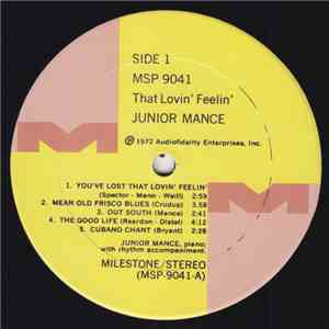 Junior Mance - That Lovin' Feelin' download flac