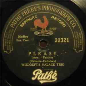 Wiedoeft's Palace Trio - Please / Desert Dreams download flac