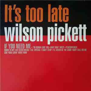 Wilson Pickett - It's Too Late download flac