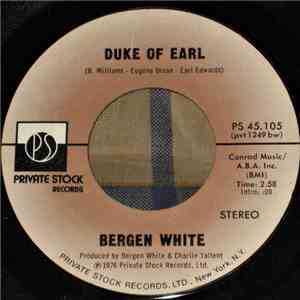 Bergen White - Duke Of Earl download flac