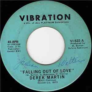 Derek Martin - Falling Out Of Love / That's What I'll Do download flac