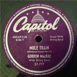 Gordon MacRae - Mule Train download flac