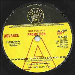 Hookfoot - So You Want To Be A Rock And Roll Star download flac