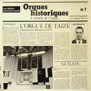 Jean Adam Guilain, Jean Jaquenod - Orgues Historiques N°7 L'Orgue de TAIZE download flac