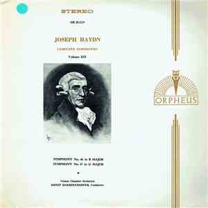Joseph Haydn - Complete Symphonies - Volume XIX download flac