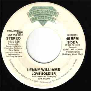 Lenny Williams - Love Soldier download flac