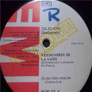 Pie Plano - Vendedores De La Nada download flac