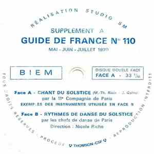 Various - Supplément A Guide De France download flac
