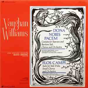 Vaughan Williams, Utah Symphony Orchestra, Maurice Abravanel - Dona Nobis Pacem, Flos Campi download flac