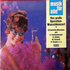 Various - Das Große Operetten-Wunschkonzert download flac