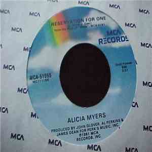 Alicia Myers - Reservation For One / I Want To Thank You download flac