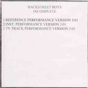 Backstreet Boys - Incomplete download flac