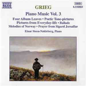 Grieg, Einar Steen-Nøkleberg - Piano Music Vol. 3 download flac