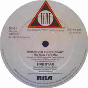 Five Star - Whenever You're Ready (The New York Mix) download flac
