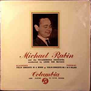 Michael Rabin, Philharmonia Orchestra Conducted By Lovro Von Matacic - Concerto In A Minor Op.82 / Concerto Nº.1 In D Major download flac