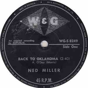 Ned Miller - Back To Oklahoma / I Hang My Head And Cry FLAC album