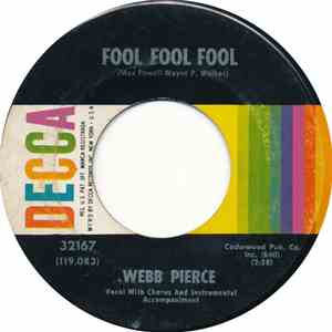 Webb Pierce - Fool Fool Fool download flac
