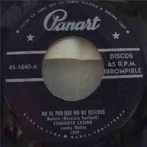 Conjunto Casino - No Se Por Que No Me Quieres / Agua Fria Aqui download flac