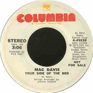Mac Davis - Your Side Of The Bed download flac