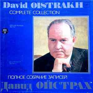 David Oistrakh - Complete Collection. Part III. Set 2: Guest Performances GDR And Rumania 1952-1967 download flac